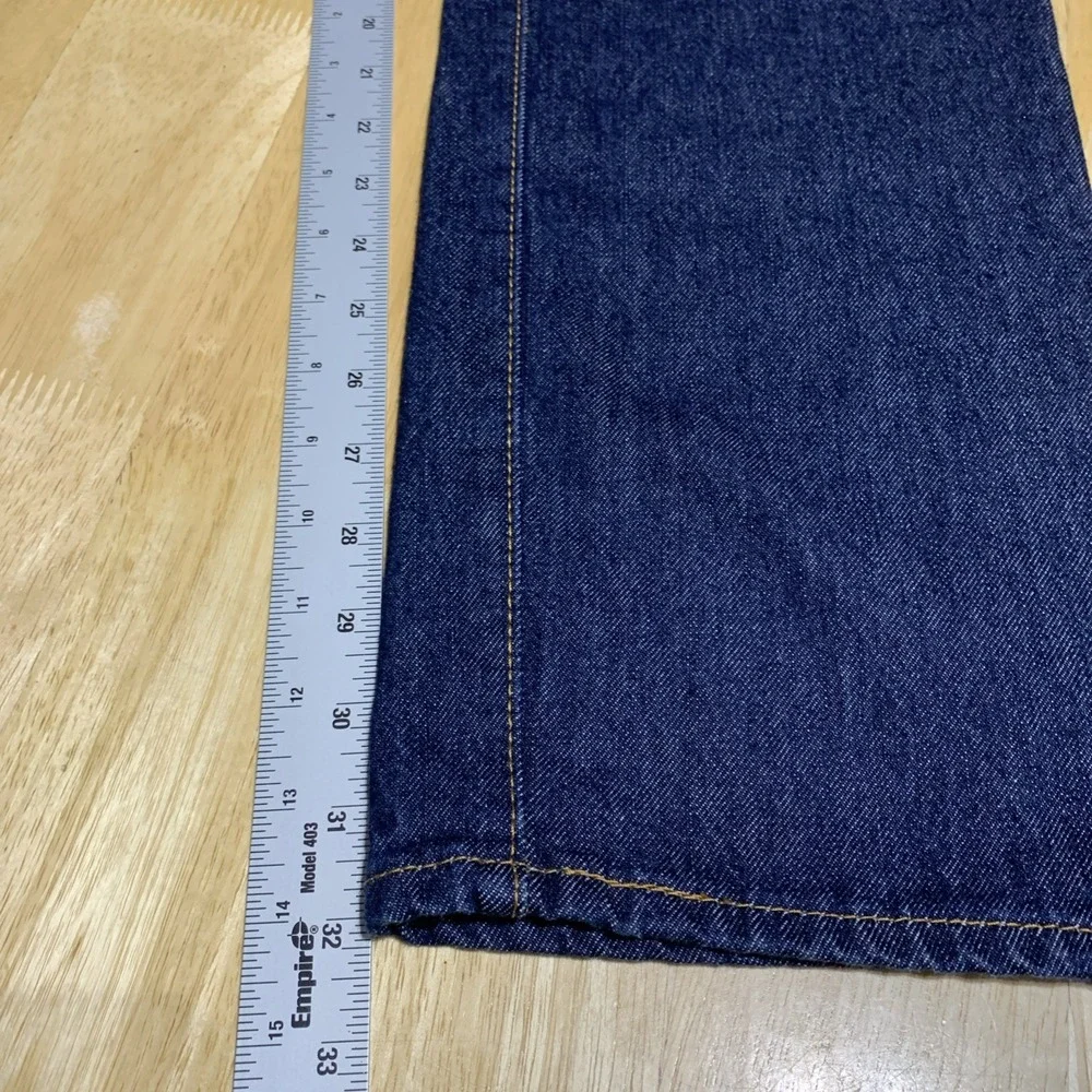 Levi's 501 Jeans Men's 31X32 Original Fit Straight Leg Dark Wash Button Fly